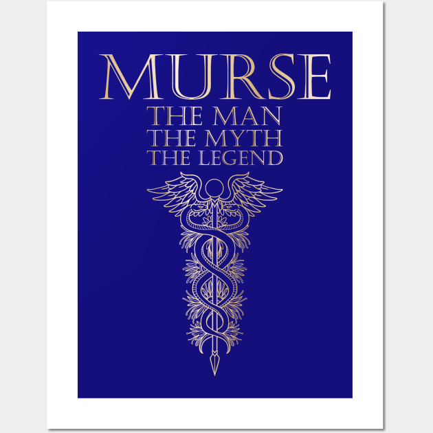 Murse - Male nurse - Heroes Wall Art by Crazy Collective